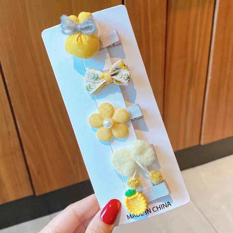 女孩全包布不伤发刘海碎发夹2025新款女童侧边鸭嘴夹可爱宝宝发夹详情图8