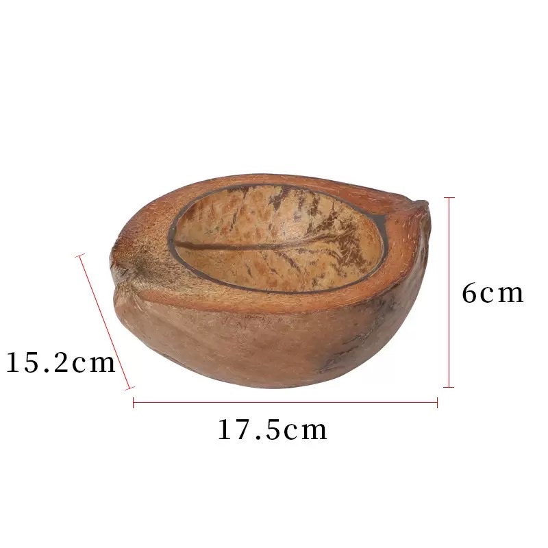 原木椰壳香薰蜡烛带皮半只椰子壳创意装饰椰子碗蜡烛跨境外贸批发椰壳蜡烛碗可重复使用美丽摆件定制香味手工制作详情图5
