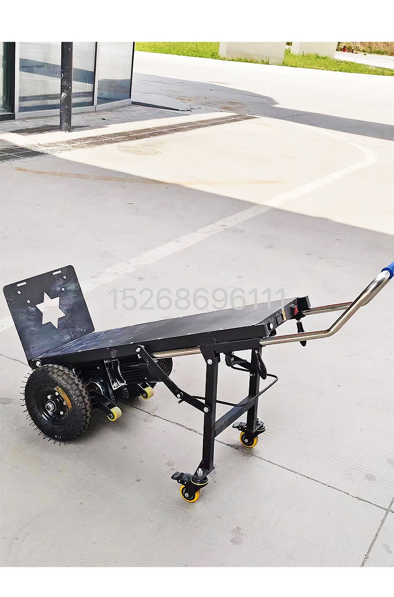 Crawler-type electric stair climbing machine, household multi-functional folding transporter, fully automatic up and down stairs wonder detail image 12