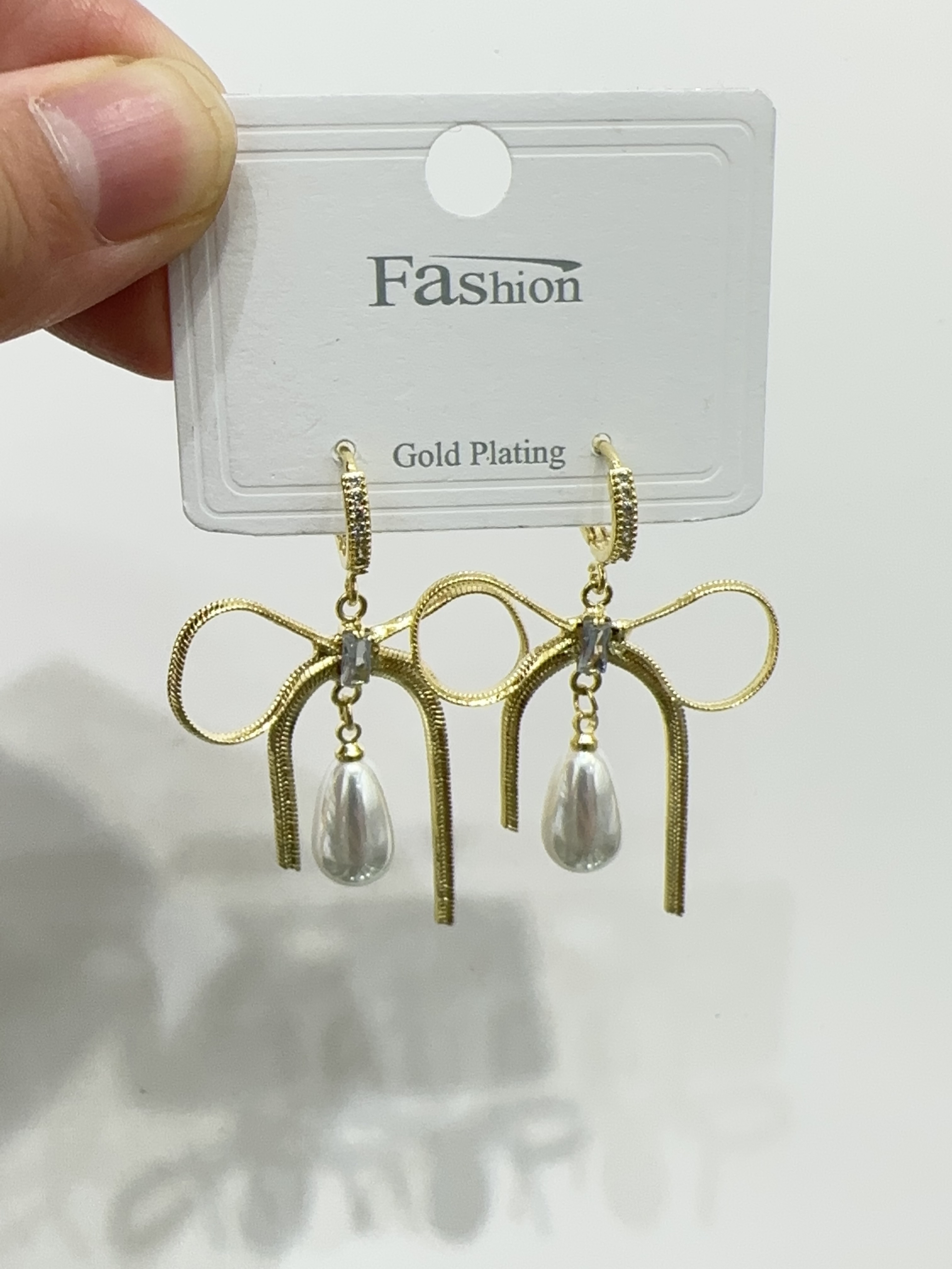 珍珠耳环烧焊锆石耳环时尚耳饰优雅气质百搭女士饰品潮流设计耳环耳饰饰品详情图14