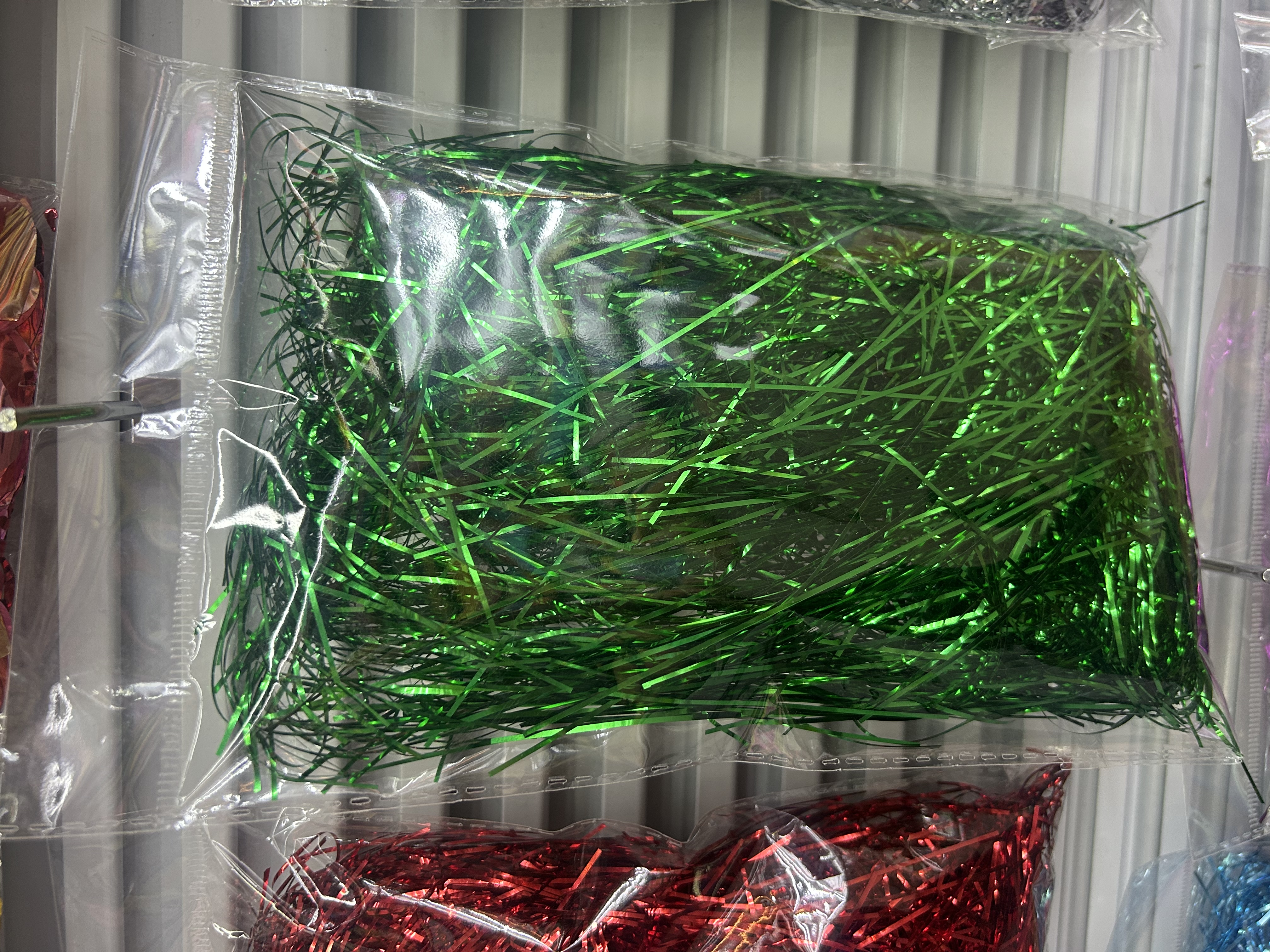 金银丝，拉菲草，透明亚克力礼盒，喜糖填充，透明圣诞球填充，婚庆，圣诞详情图3