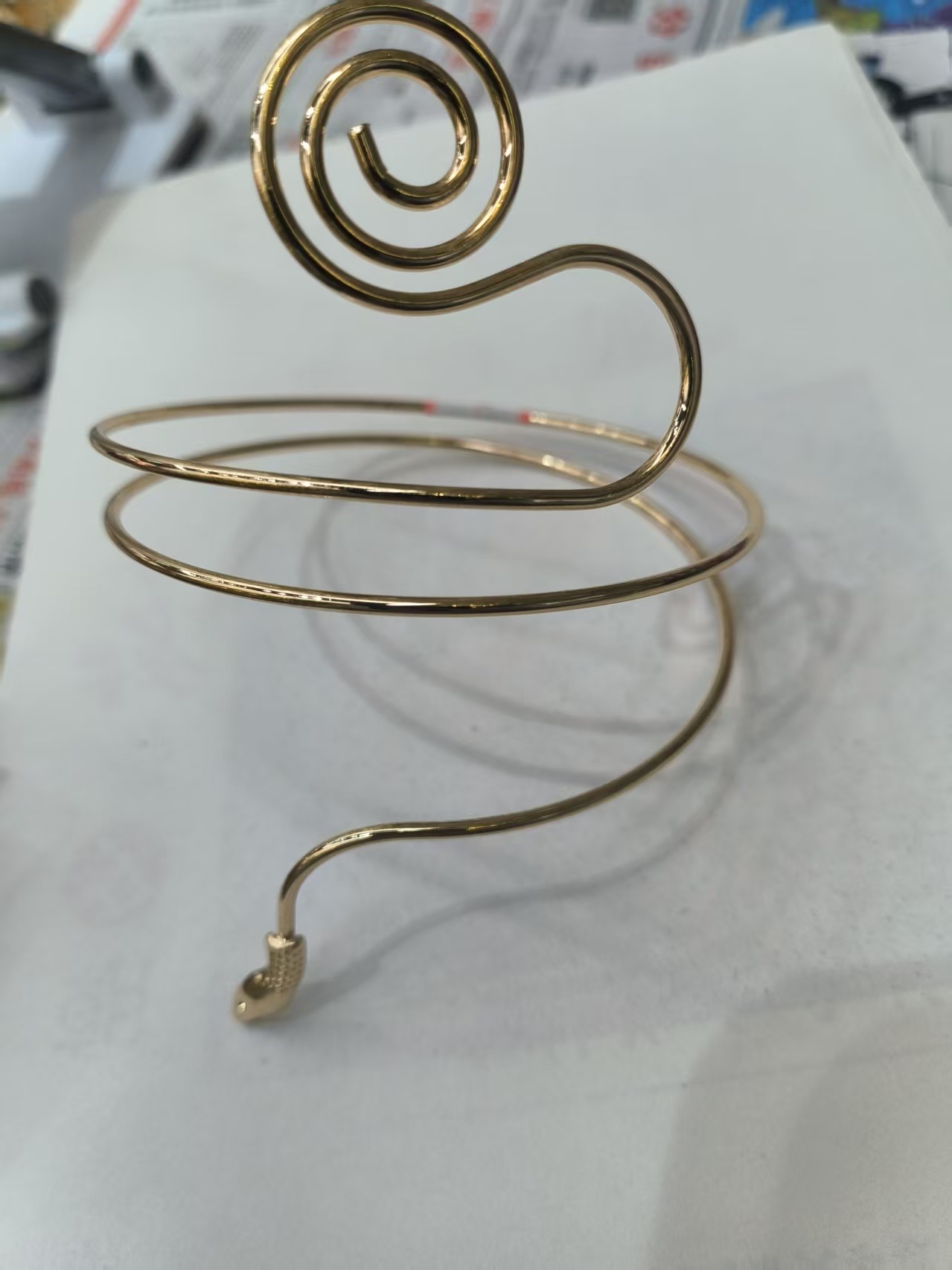 女士拼接简约时尚饰品臂环臂镯韩版优雅百搭气质详情图4