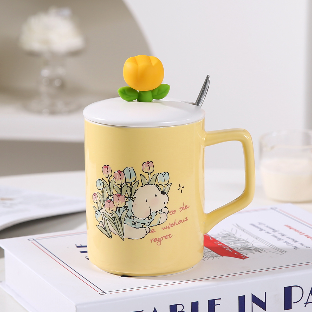 陶瓷佛像工艺品 水烟琉璃花瓶摆件 全身镜装饰家居创意礼品详情图9