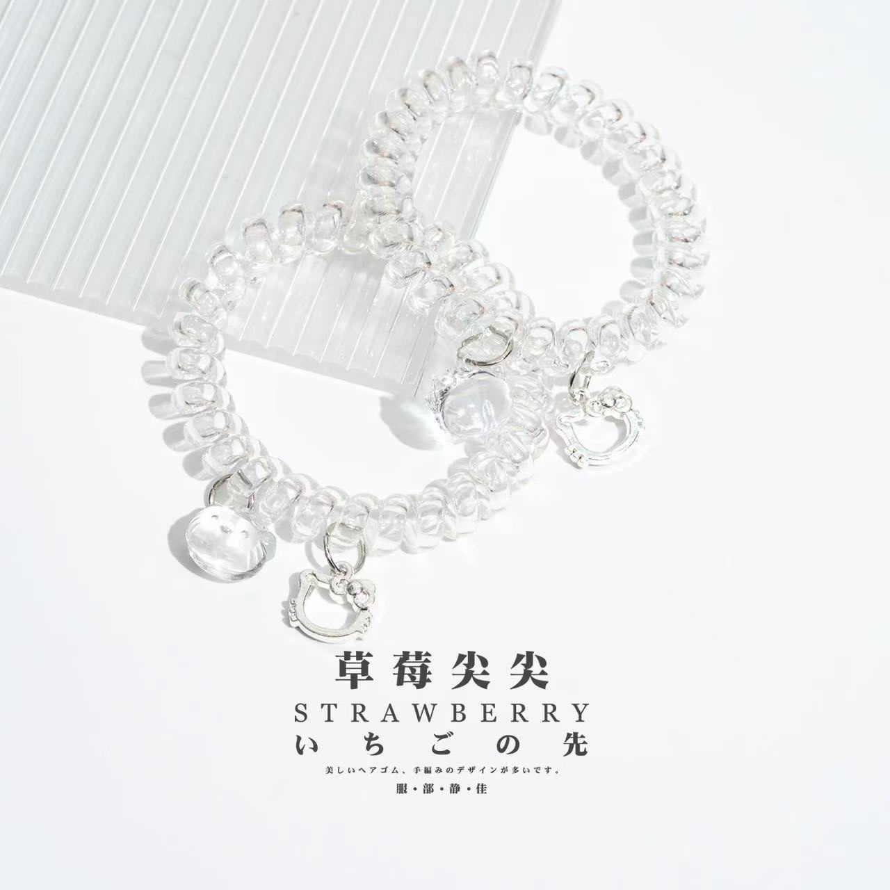韩版简约大肠发圈头绳 女士时尚发饰饰品 多色大肠圈柔软不伤发发圈