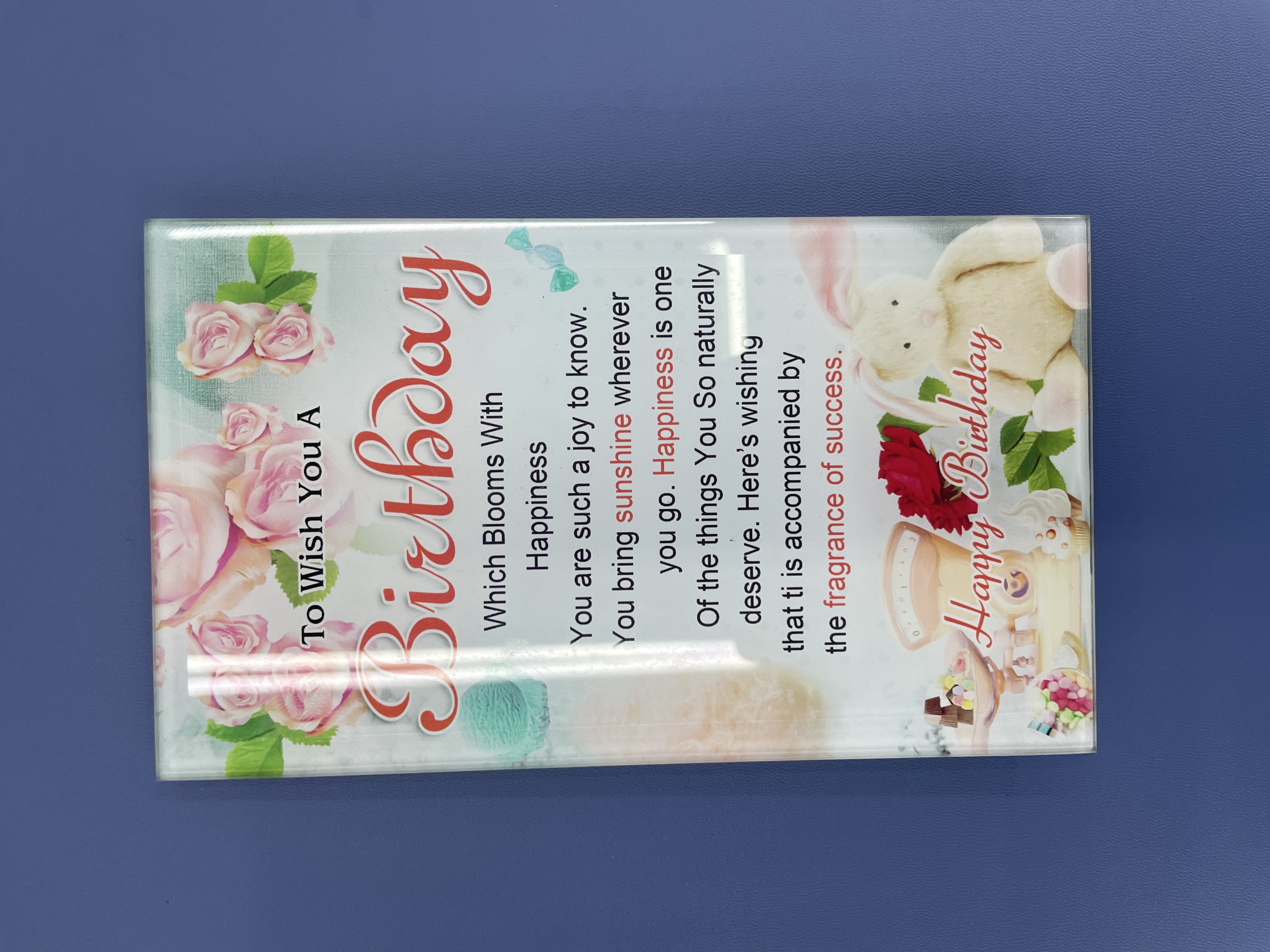 玻璃相框，摆台，祝福，玩具，创意礼品