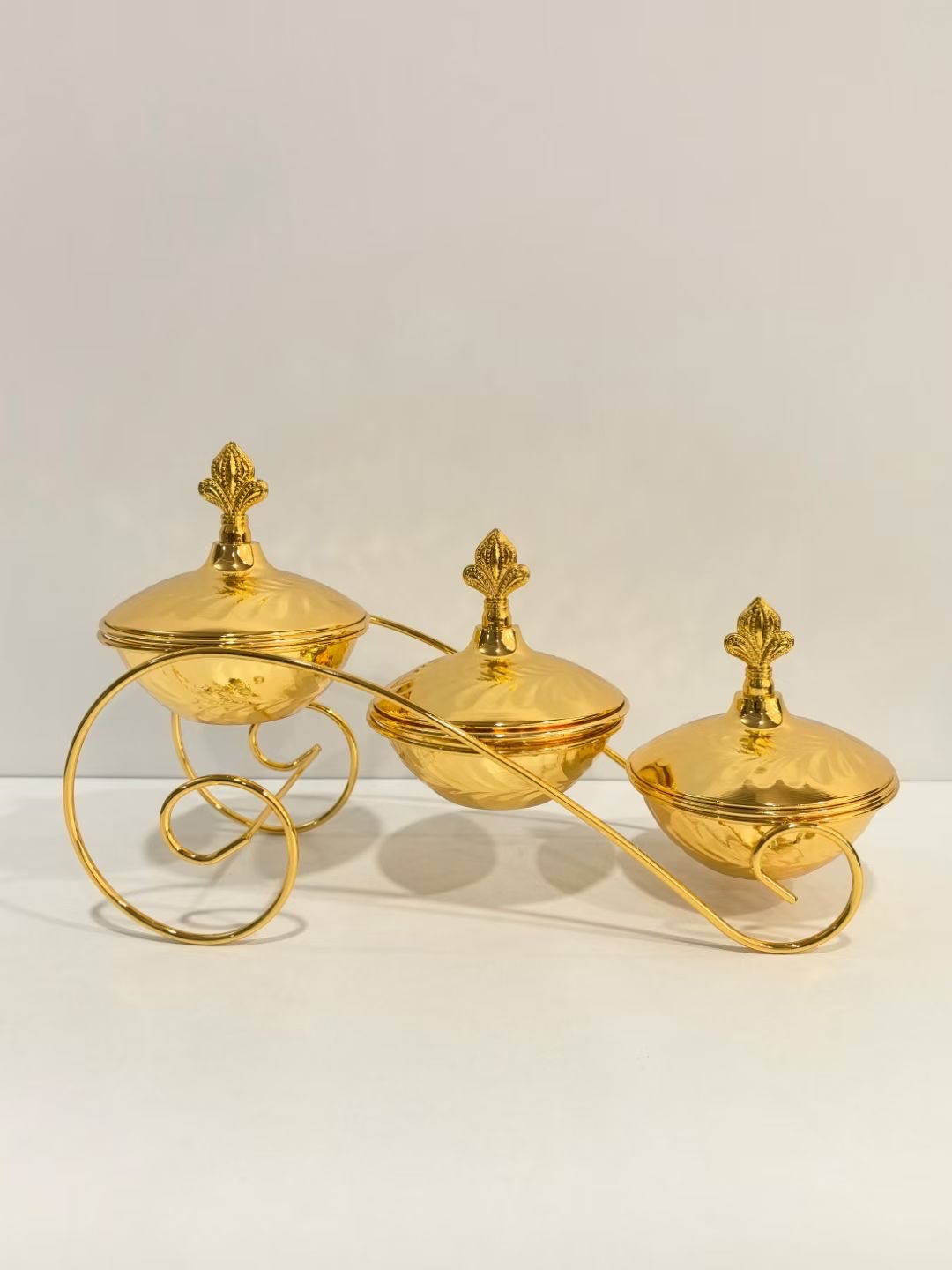 Cross-border ironwork Middle Eastern fruit platters, creative home decoration candy jar ornaments, factory direct sales of ornaments, ornaments details Picture