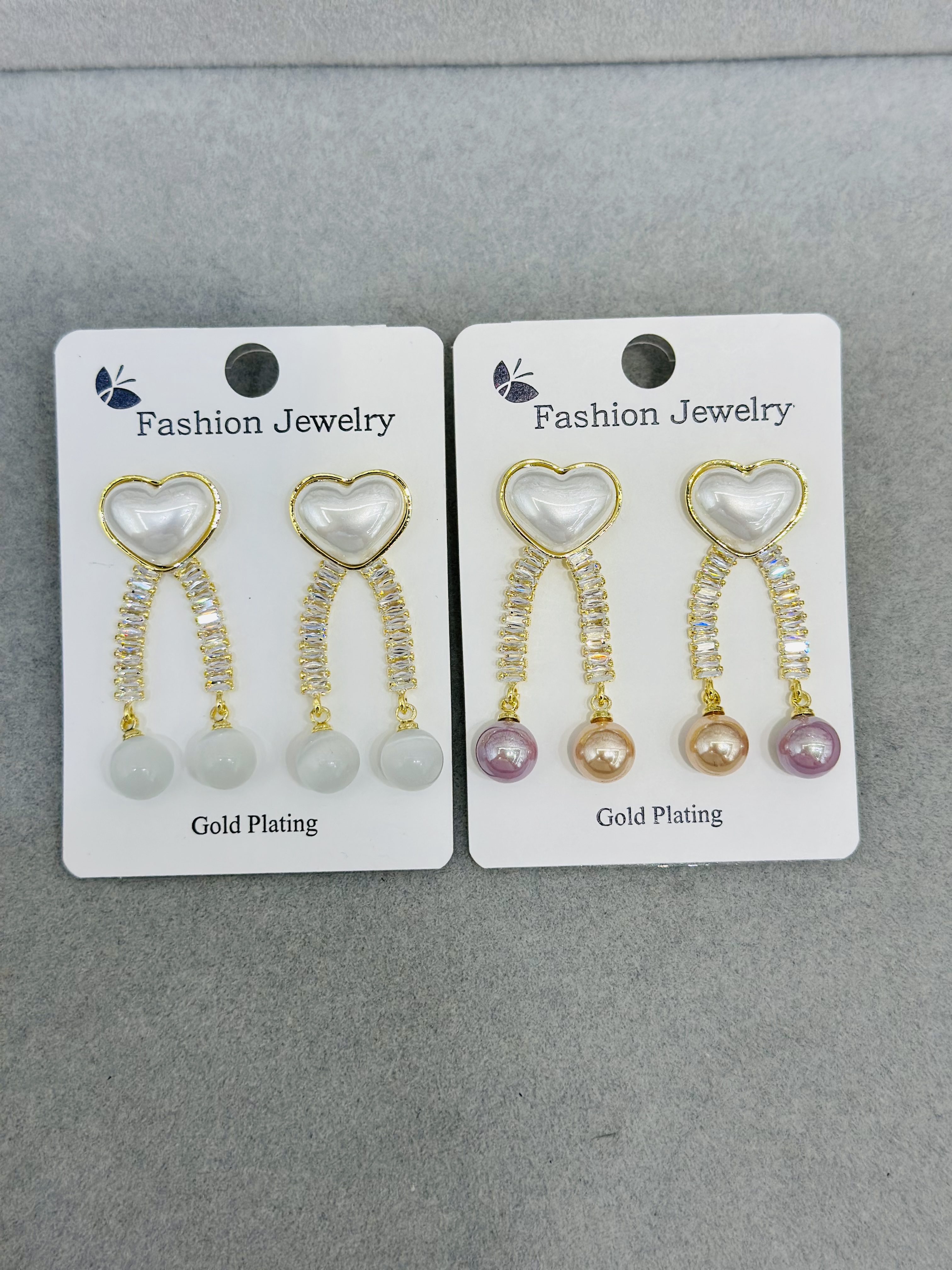 创意饰品 独特设计耳钉 精致耳饰 简约时尚耳环女款锆石耳环 铜款详情图5