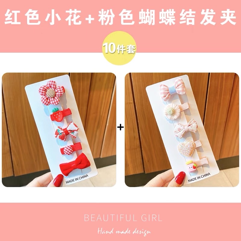 女孩全包布不伤发刘海碎发夹2025新款女童侧边鸭嘴夹可爱宝宝发夹详情图20