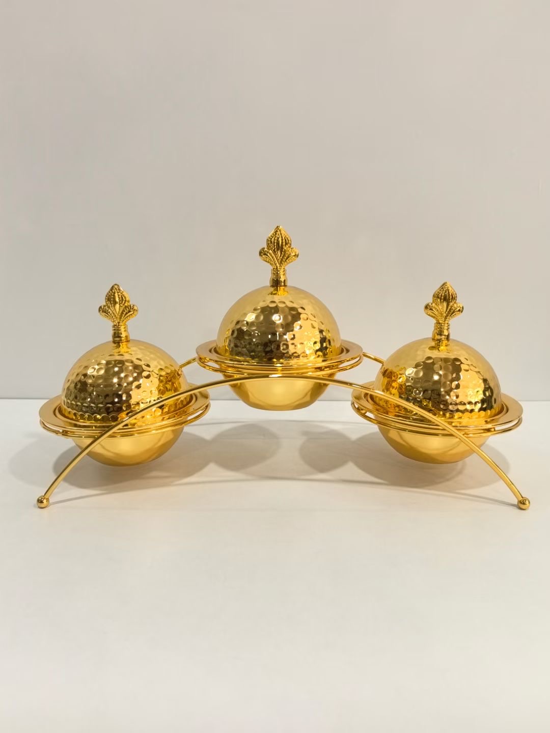Cross-border ironwork Middle Eastern fruit platters, creative home decoration candy jar ornaments, factory direct sales of ornaments, ornaments detail image 3
