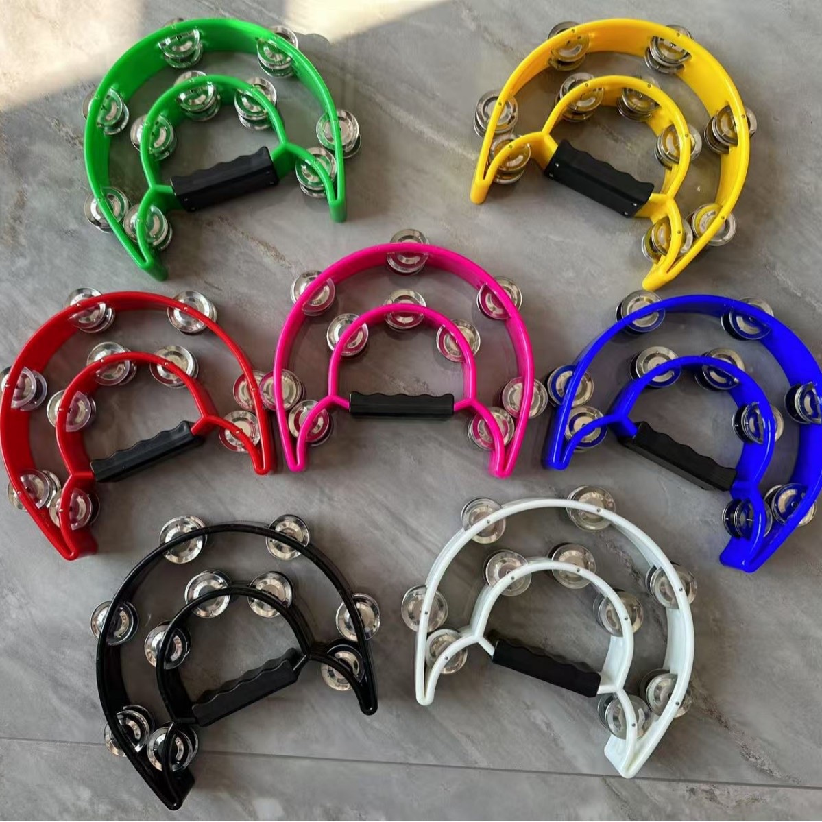 KTV摇铃 铃铛玩具 儿童益智乐器手敲旋律启蒙产品图