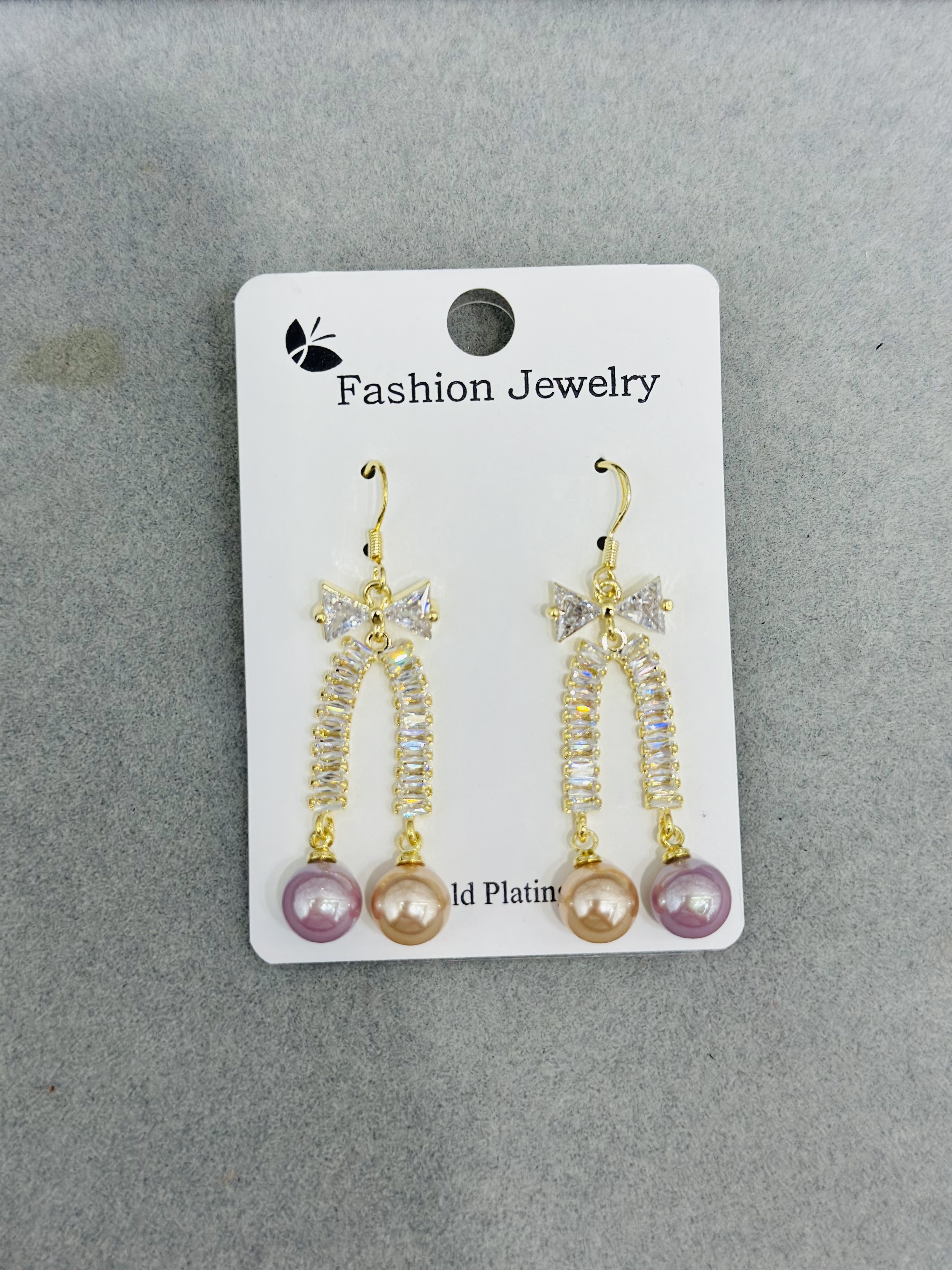 创意饰品 独特设计耳钉 精致耳饰 简约时尚耳环女款锆石耳环 铜款详情图8