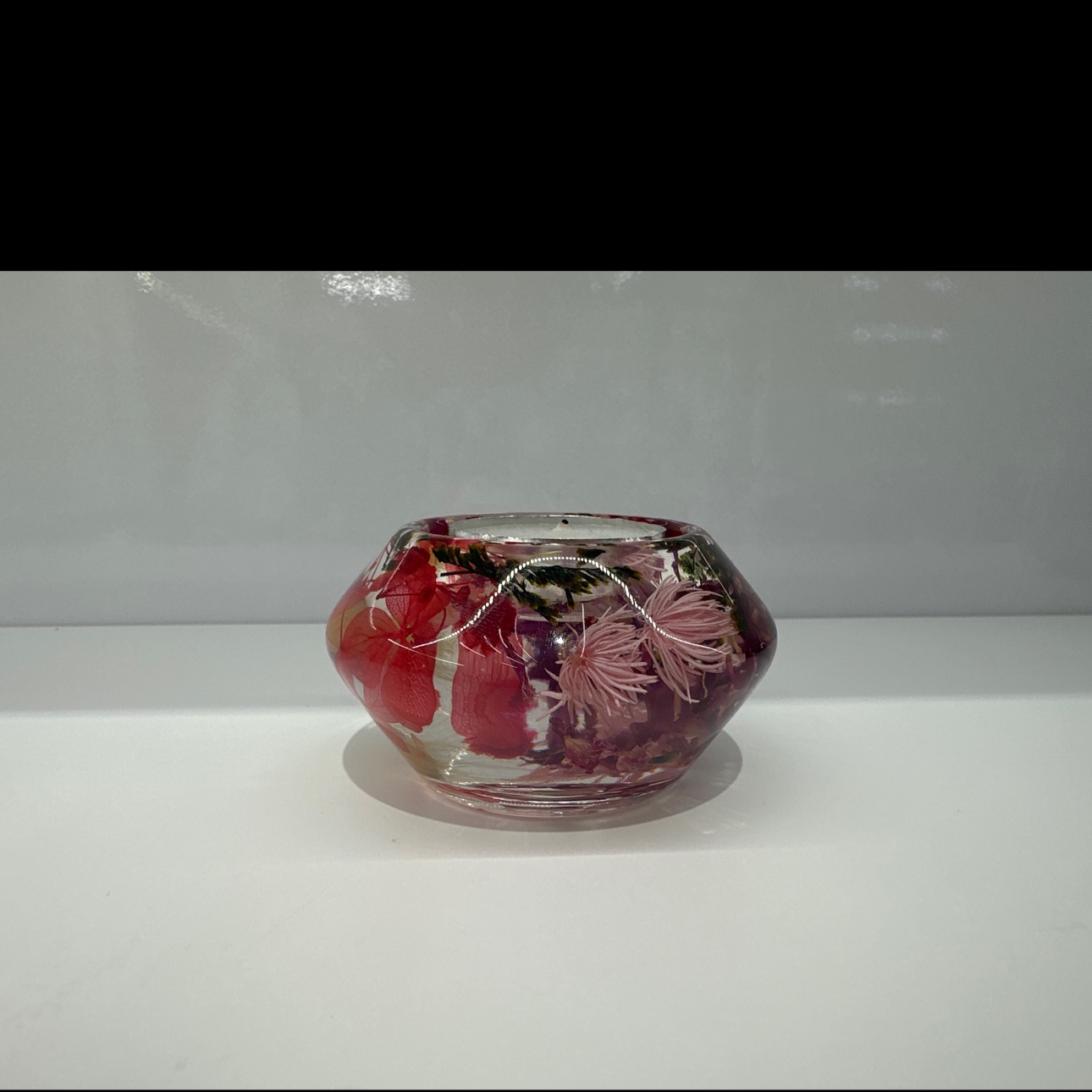 花卉造型烛台香薰蜡烛