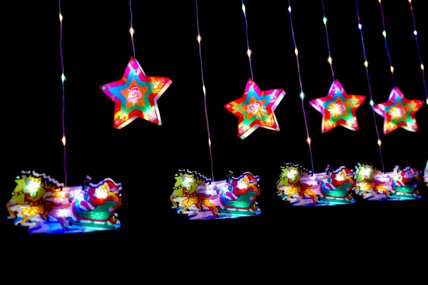 LED小串灯节日装饰灯铜线灯USB接口太阳能灯串室内外氛围灯节日装饰灯产品图