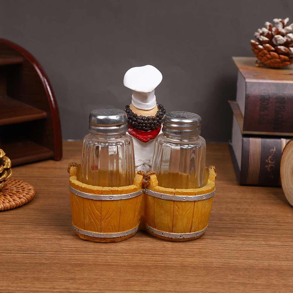 树脂厨师前台摆件陶瓷花瓶装饰品陶瓷佛像创意家居摆设详情图5