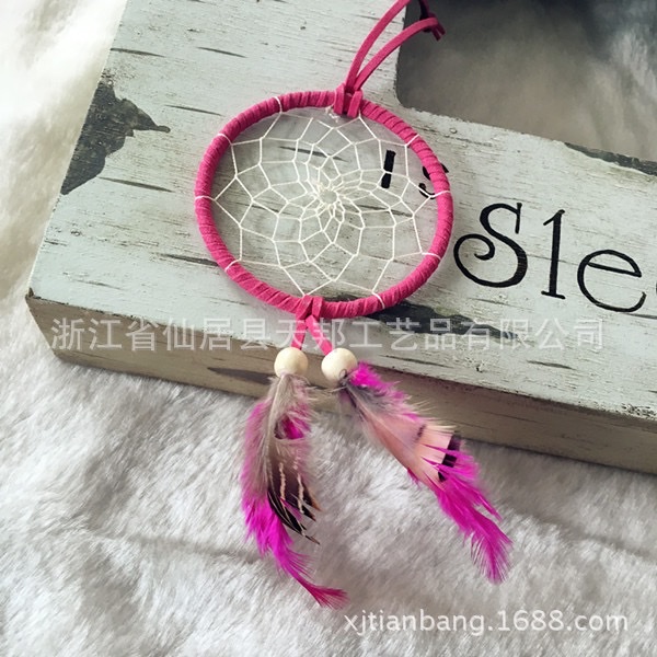 印第安捕梦网dreamcatcher家居生日礼物厂家批发DC4005细节图