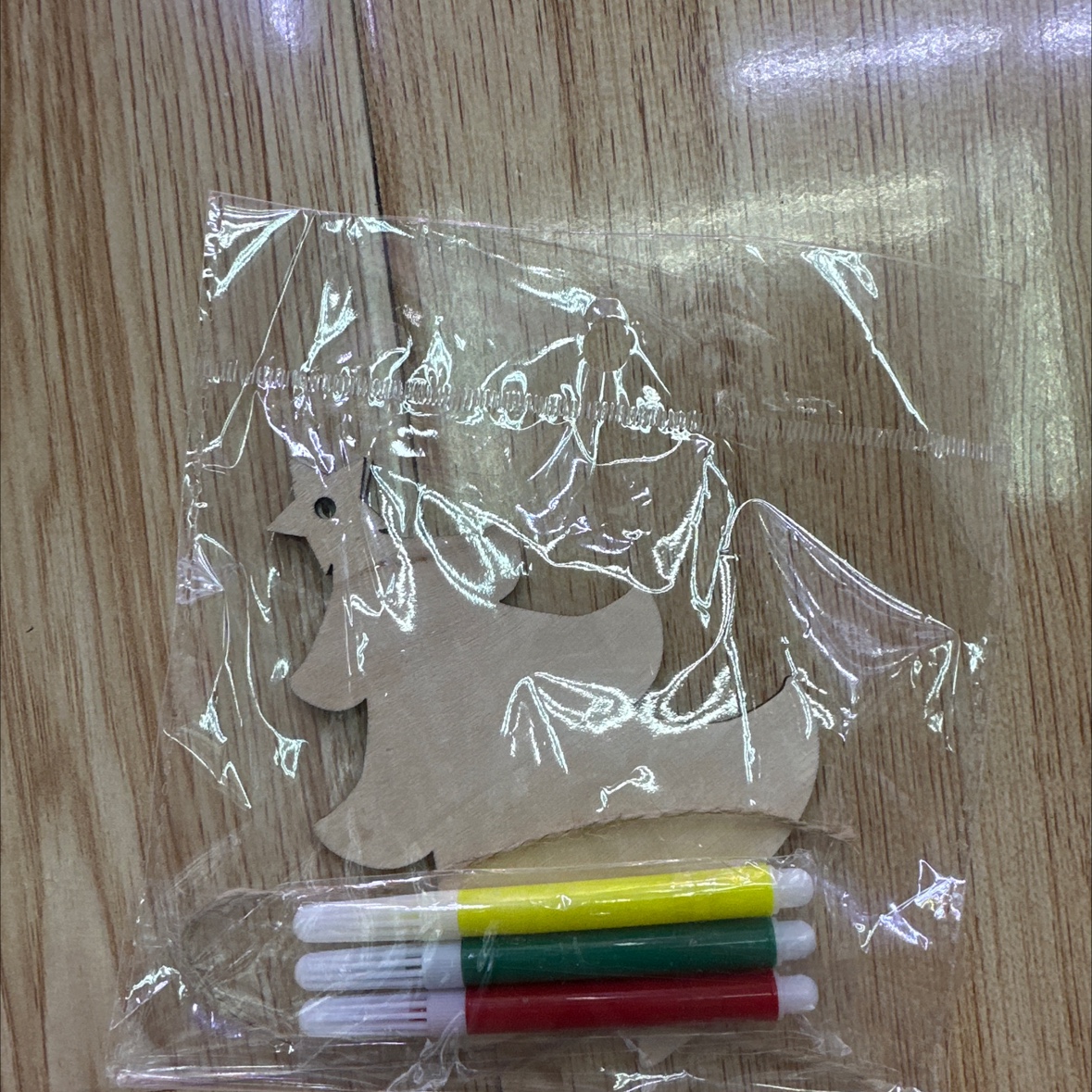 DIY木制圣诞树木质品工艺品产品图