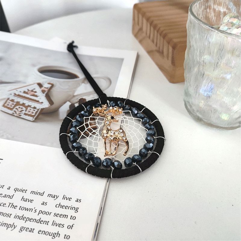 Original elk dreamcatcher car pendant woven feather Nordic home birthday gift creative wind chime gift pendant Application Scenario