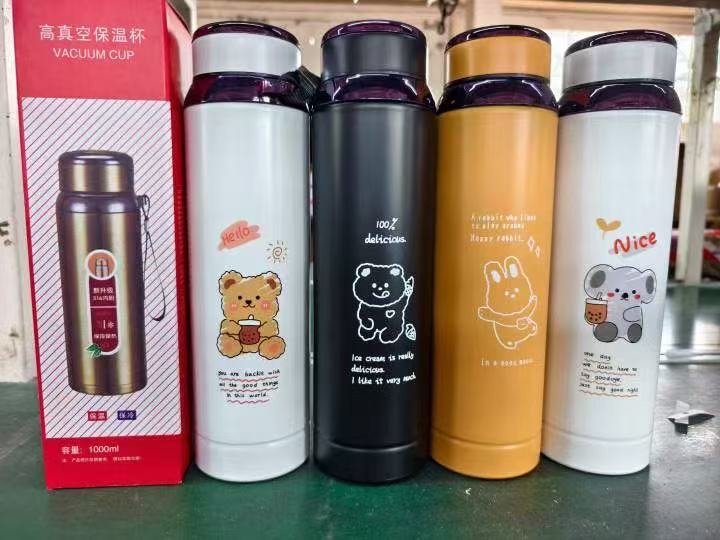 纯钛保温杯便携水杯不锈钢保温杯轻量钛杯高效保温办公旅行专用保温瓶保温壶车载保温壶水壶保温保冷杯水杯细节图