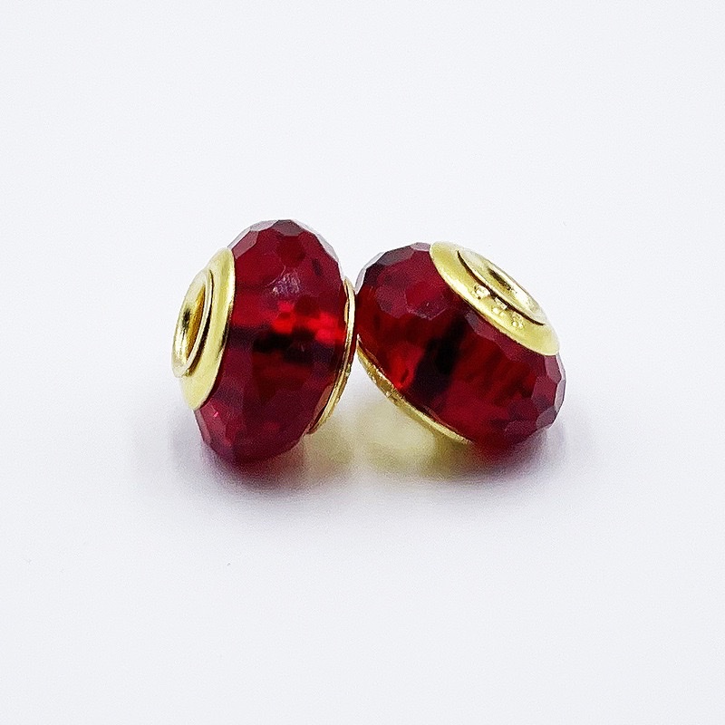 依链饰品新品潘家大孔珠算盘珠7*14diy手链配件贝壳五角星隔珠微镶锆石吊坠配件 diy手工材料摆件装饰创意设计diy详情图10