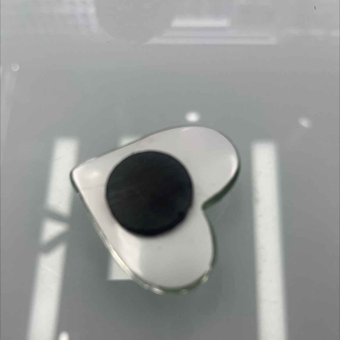 三叶草心形水晶冰箱贴摆件 创意水晶冰箱贴装饰礼品 旅游工艺品 景区用详情图3