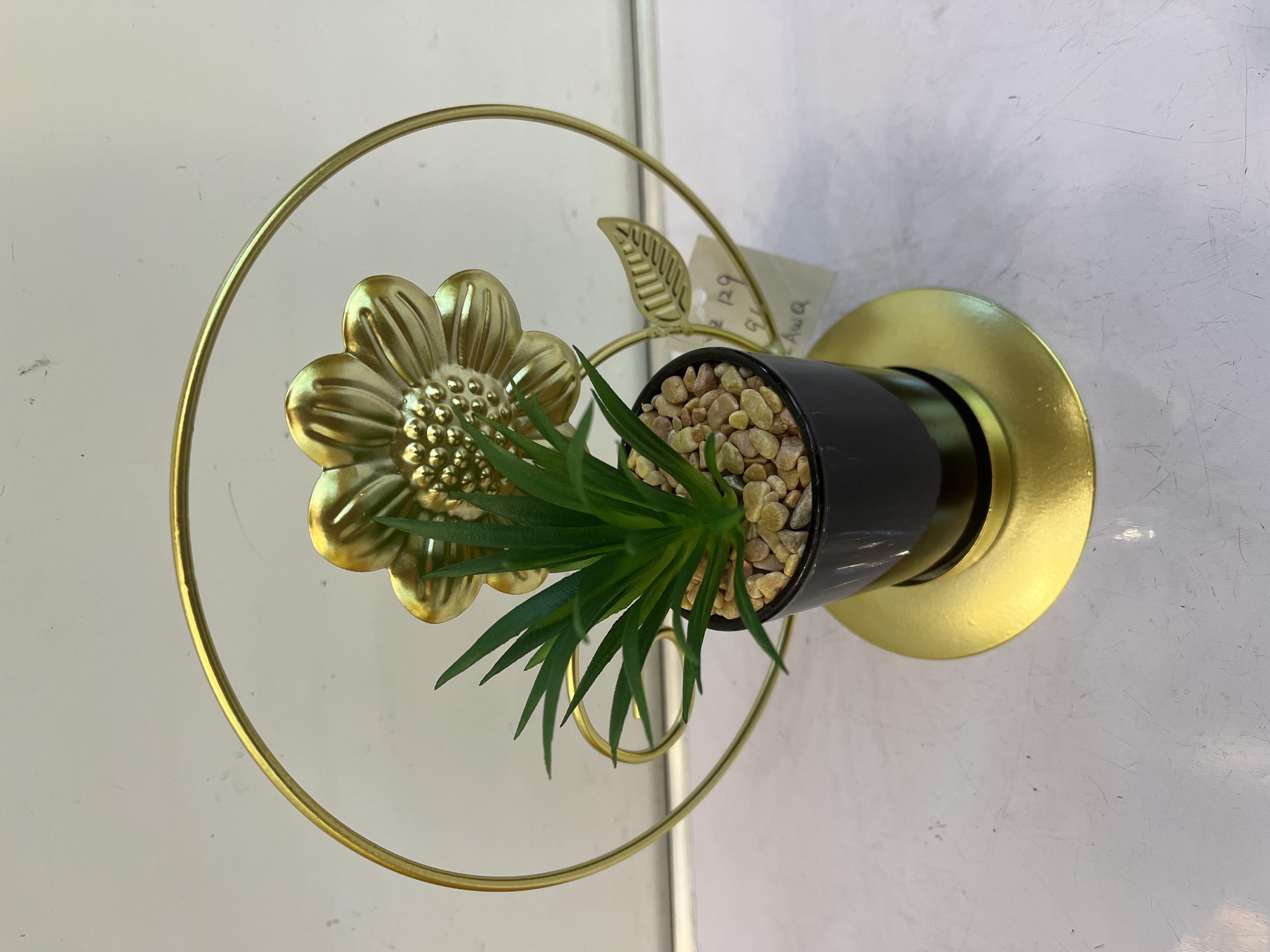 外贸出口商品，铁艺小植物，喷漆亚光设计，居家摆件，