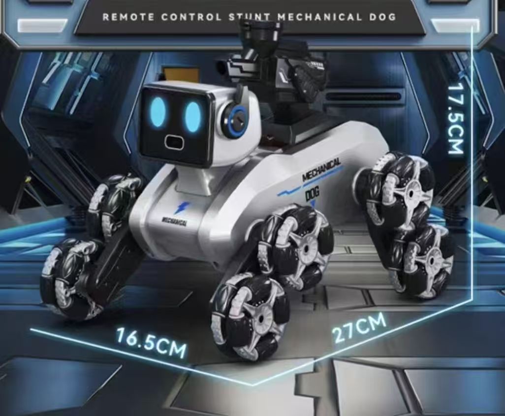 Intelligent machine 8-wheel remote-controlled dog Specification image