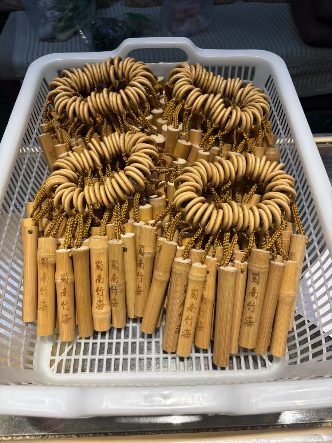 2025爆款实心竹文玩把件饰品手把玩