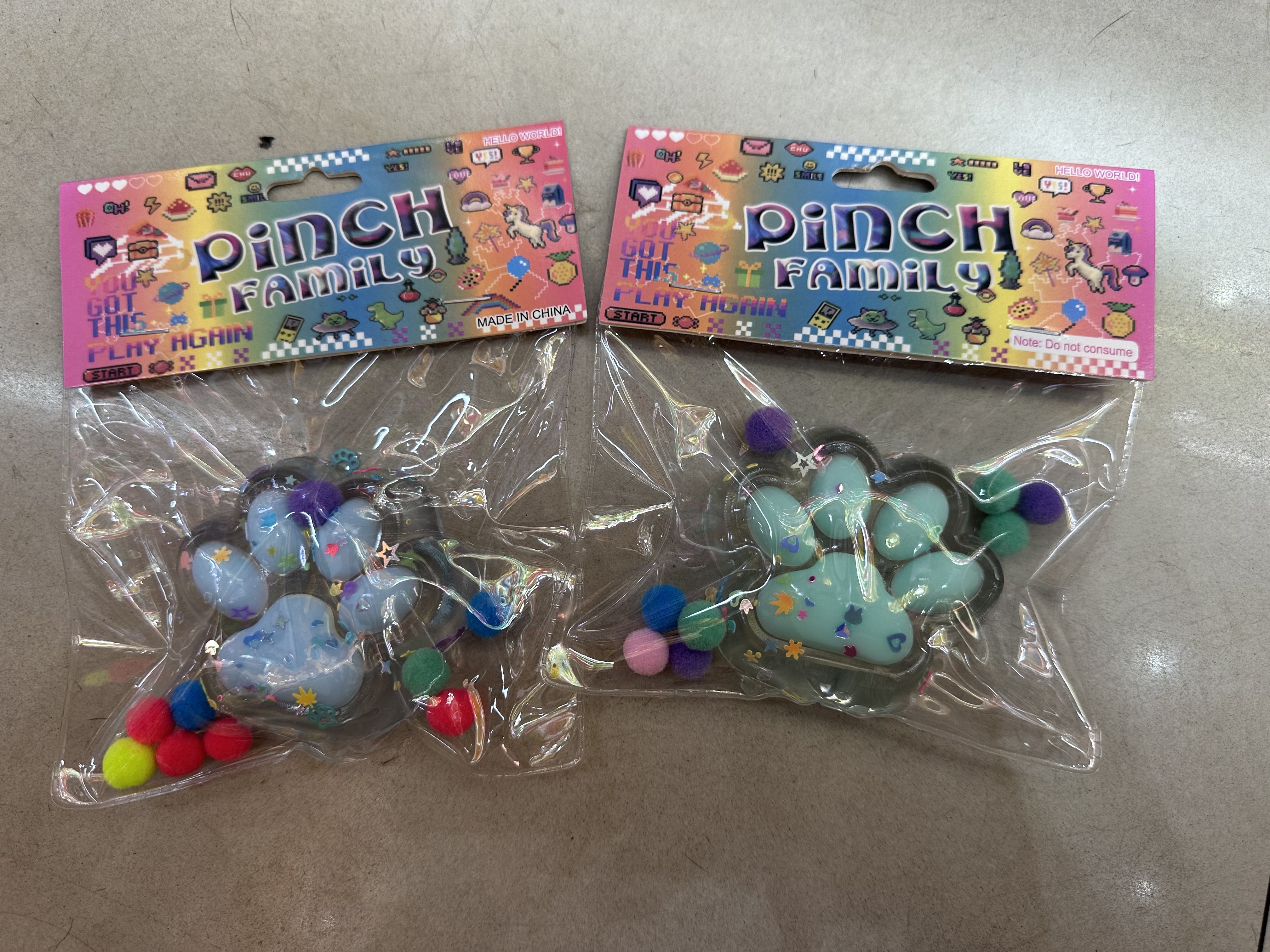 解压发泄透明小猫抓 儿童捏捏玩具捏捏乐儿童可爱