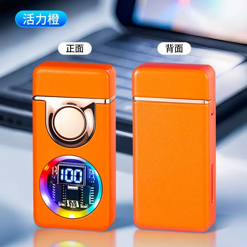 新款TH666声控打火机黑科技智能双火焰打火机多种点火点烟器批发打火机详情图8