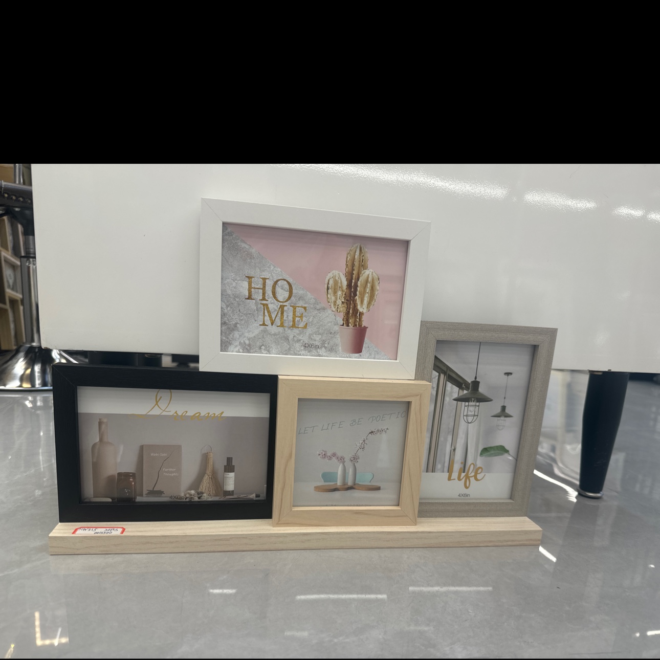 4组合密度板相框相纸尺寸4*6细节图