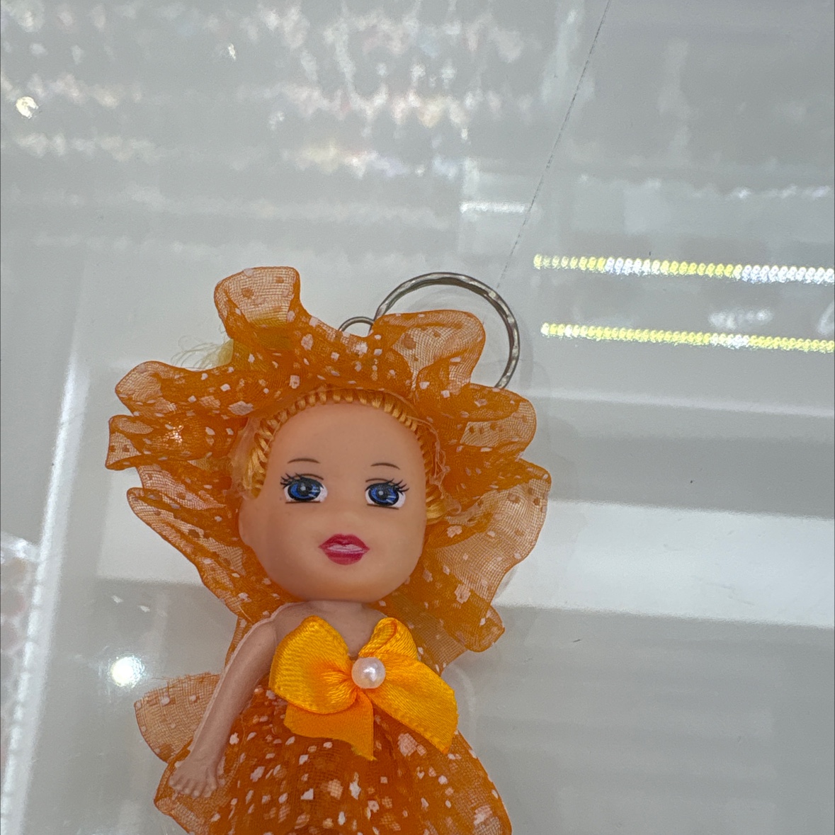 拉布布娃娃钥匙扣公仔创意钥匙扣配件可爱卡通挂件产品图