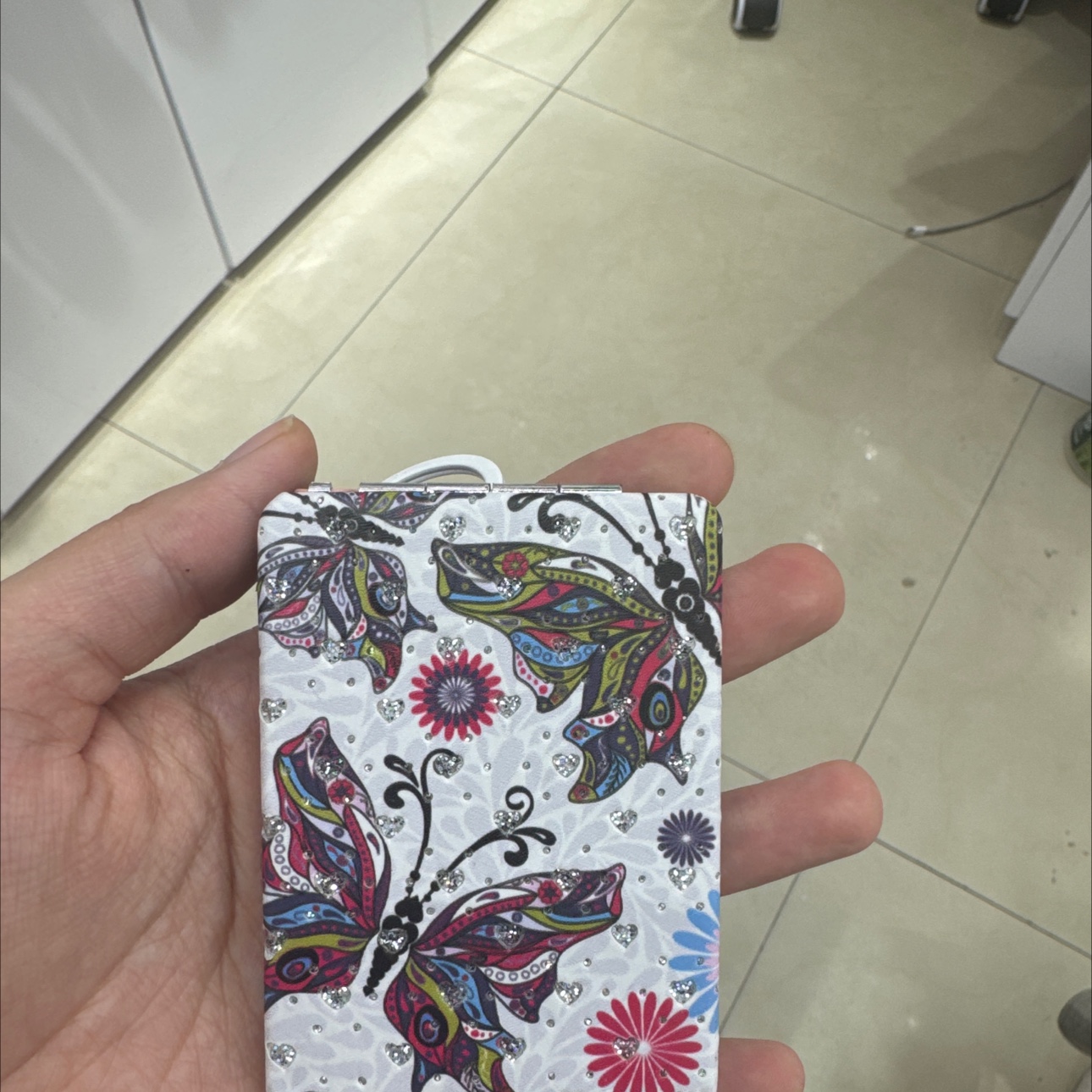 化妆镜子梳子，儿童梳子镜子，卡通镜梳，详情图1