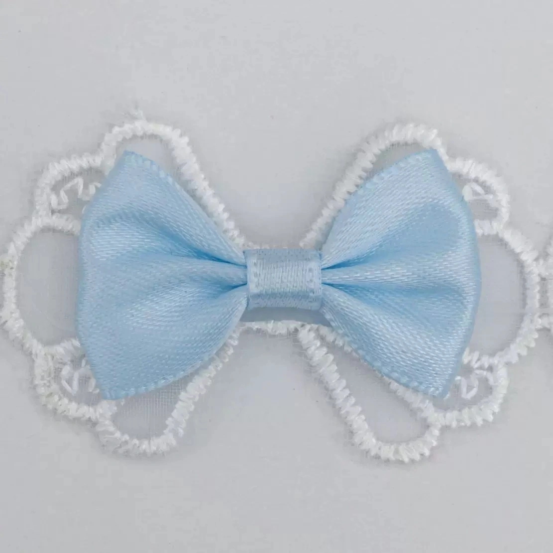 Lace bow ties, children's hair accessories, clothing accessories detail image 2