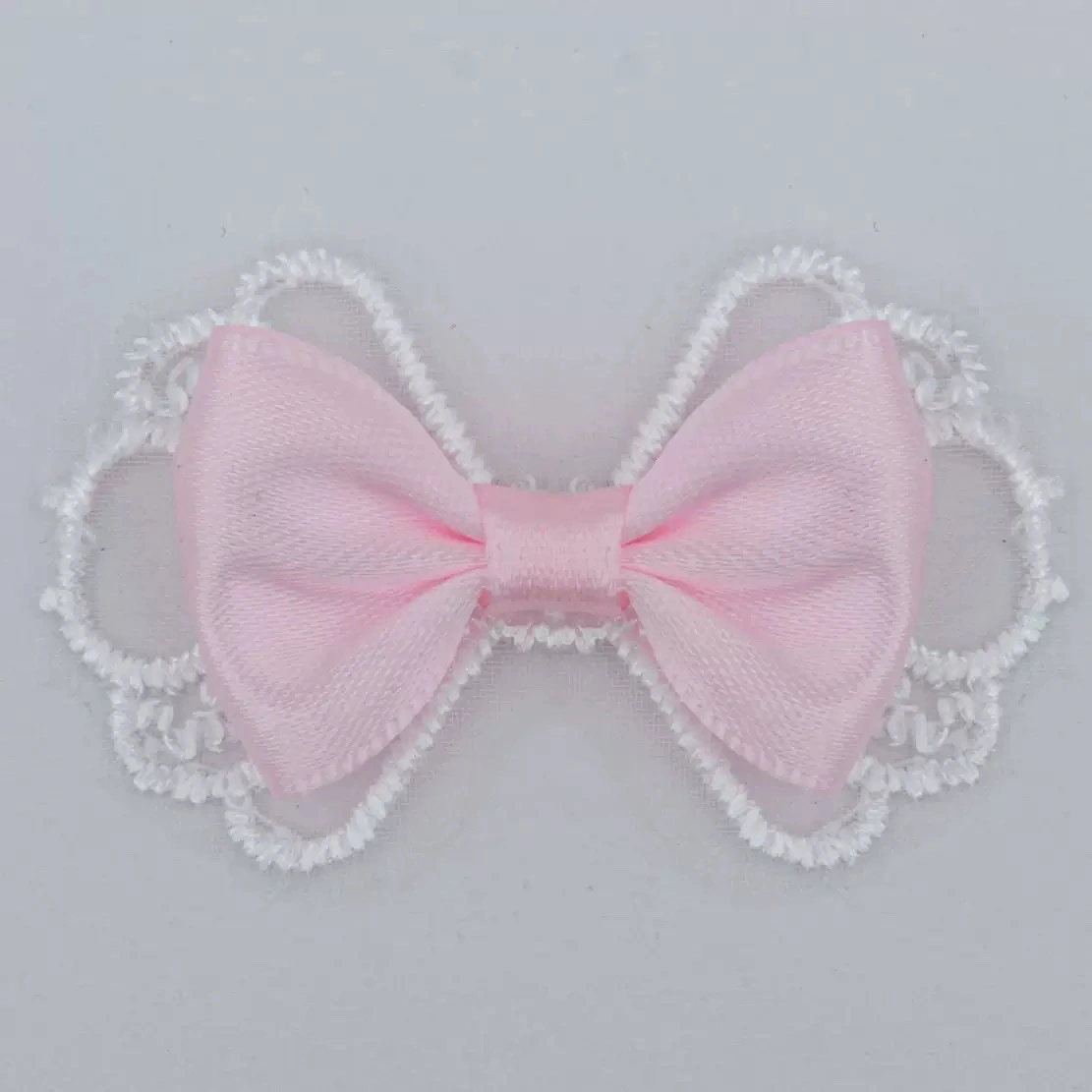 Lace bow ties, children's hair accessories, clothing accessories detail image 3