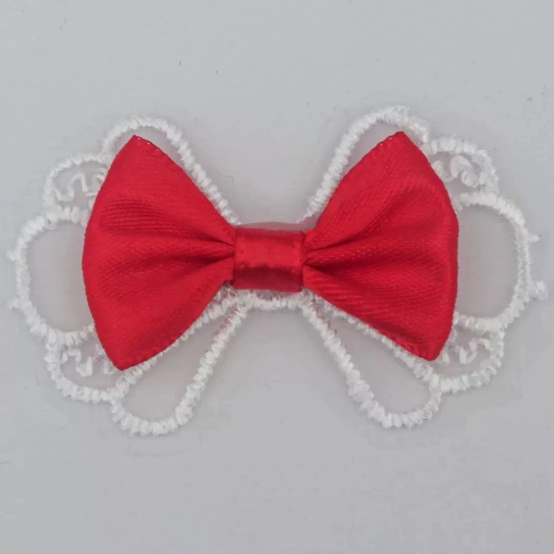 Lace bow ties, children's hair accessories, clothing accessories detail image 5