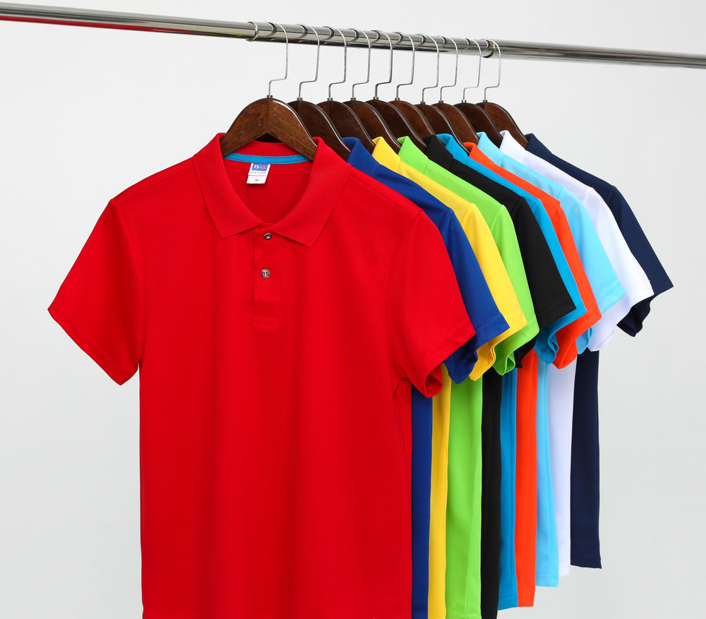 Customized lapel quick-drying Polo shirts, advertising shirts, customized work clothes logo, disposable event advertising shirts, men's short-sleeved casual wear full figure