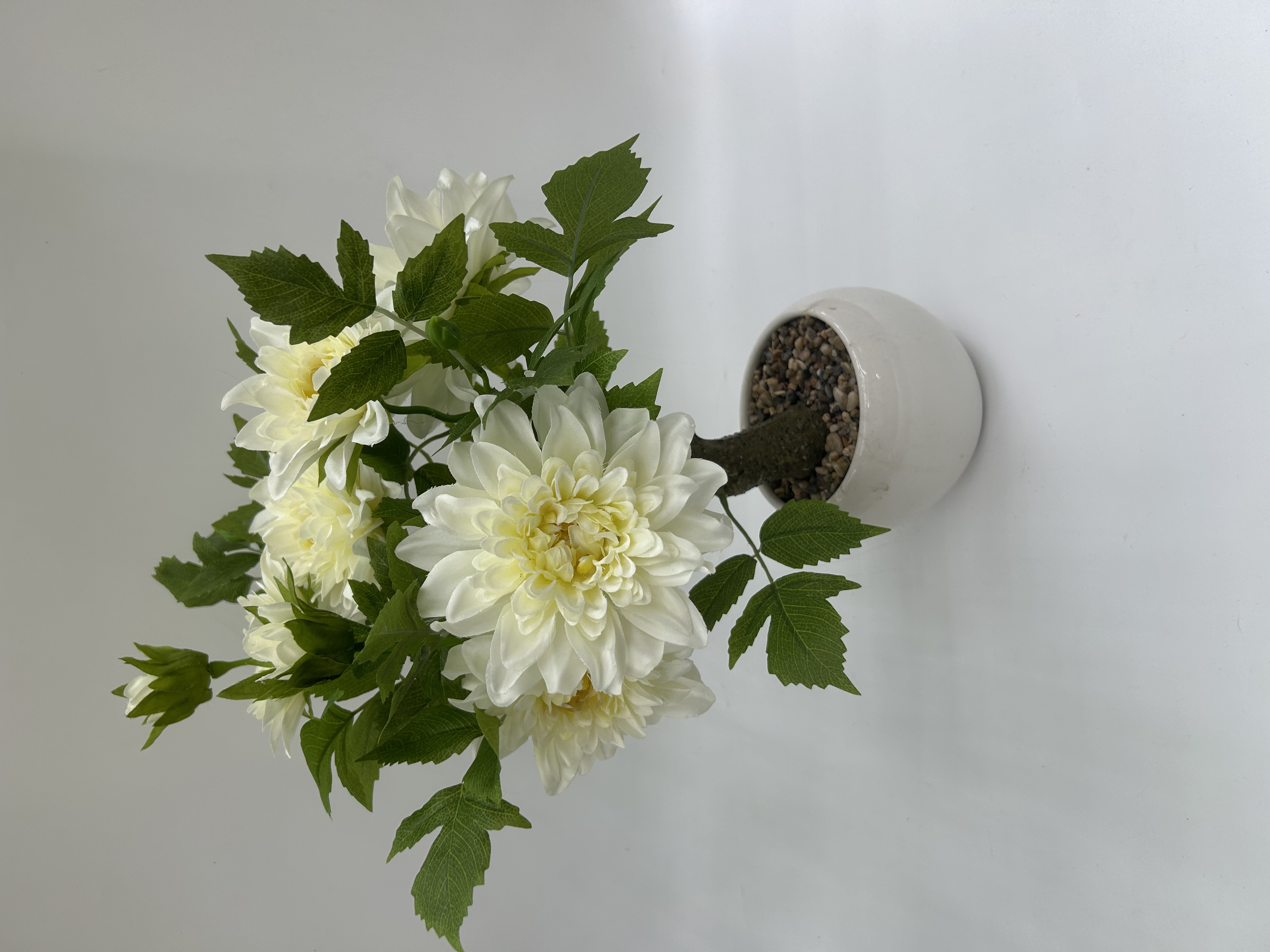 Decorative wall-mounted flower POTS, artificial green plants, pine trees, desktop ornaments, artificial potted plants, home decoration desktop ornaments, artificial potted plants, artificial green plants, pine trees, decorative wall-mounted flower POTS Specification image