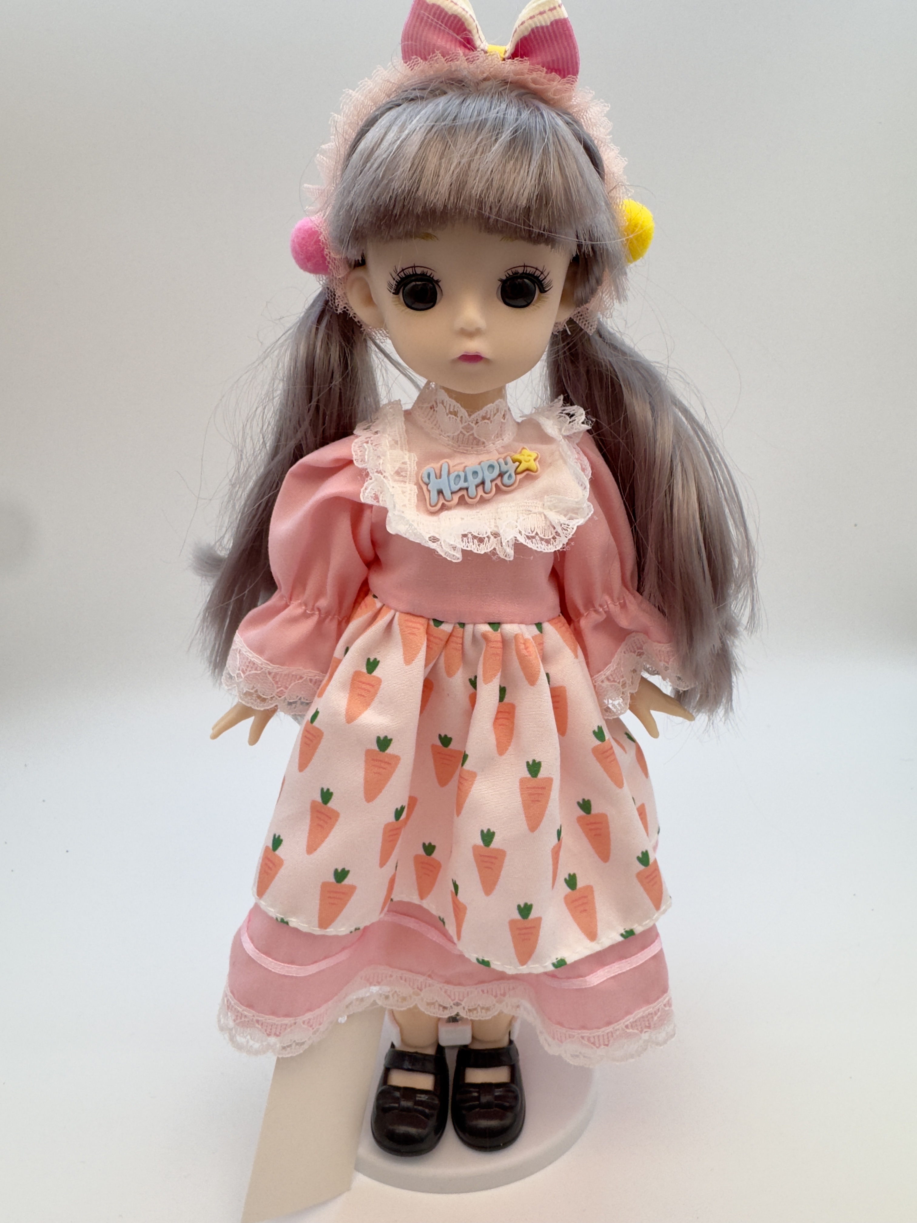 活动关节十二寸娃娃 盒装 礼盒包装 带音乐 玻璃眼睛23