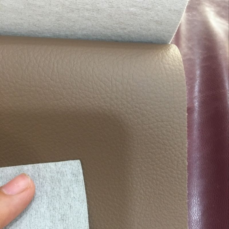 001PVC皮革 沙发箱包材料细节图
