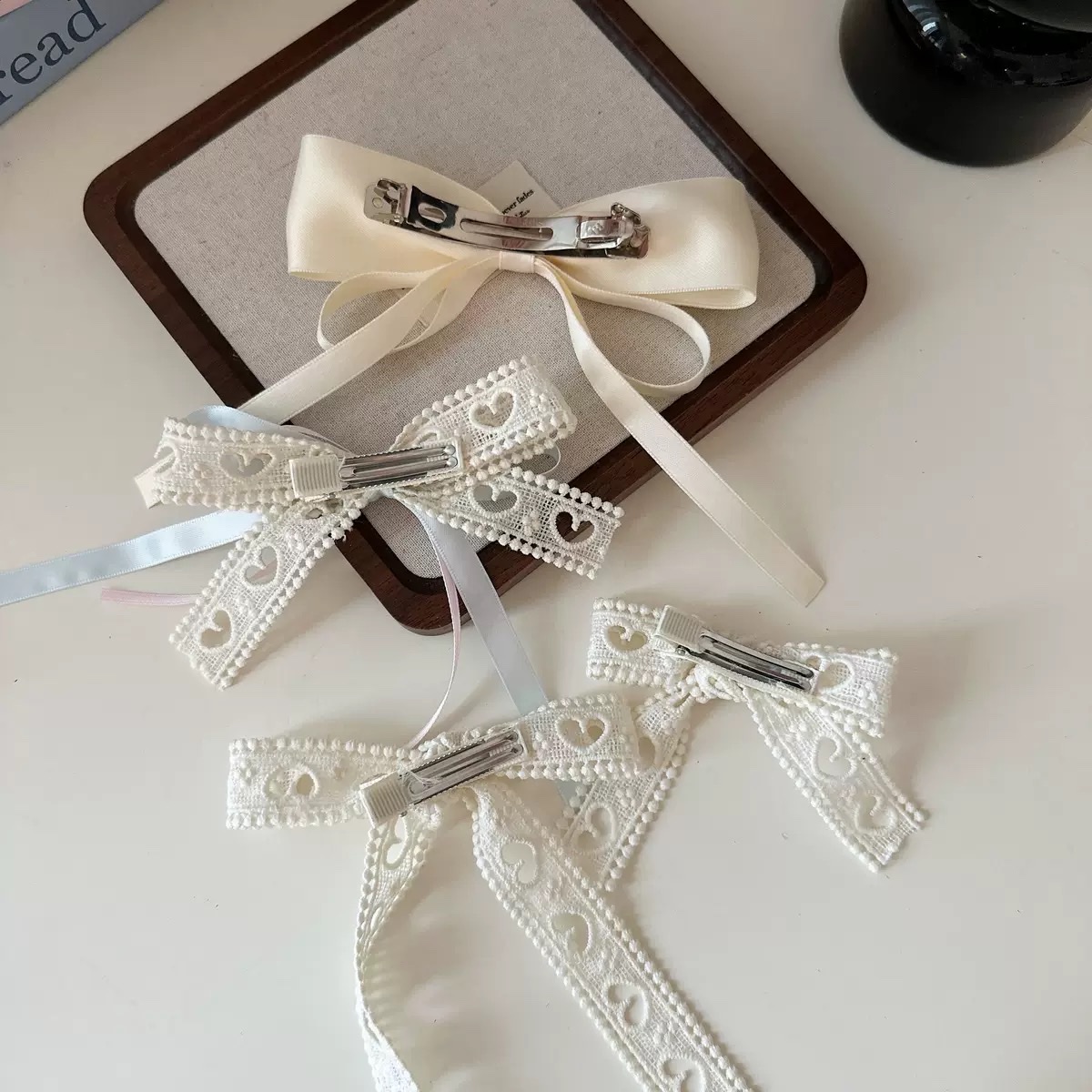 儿童抓夹头饰 发饰配件 可爱造型女孩发夹 宝宝发饰头饰白底实物图