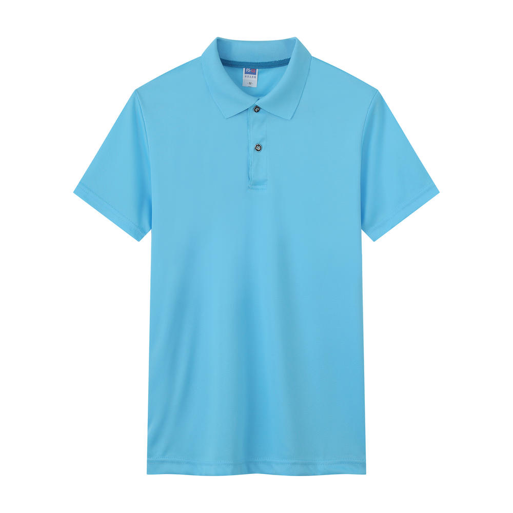 Customized lapel quick-drying Polo shirts, advertising shirts, customized work clothes logo, disposable event advertising shirts, men's short-sleeved casual wear Specification drawing