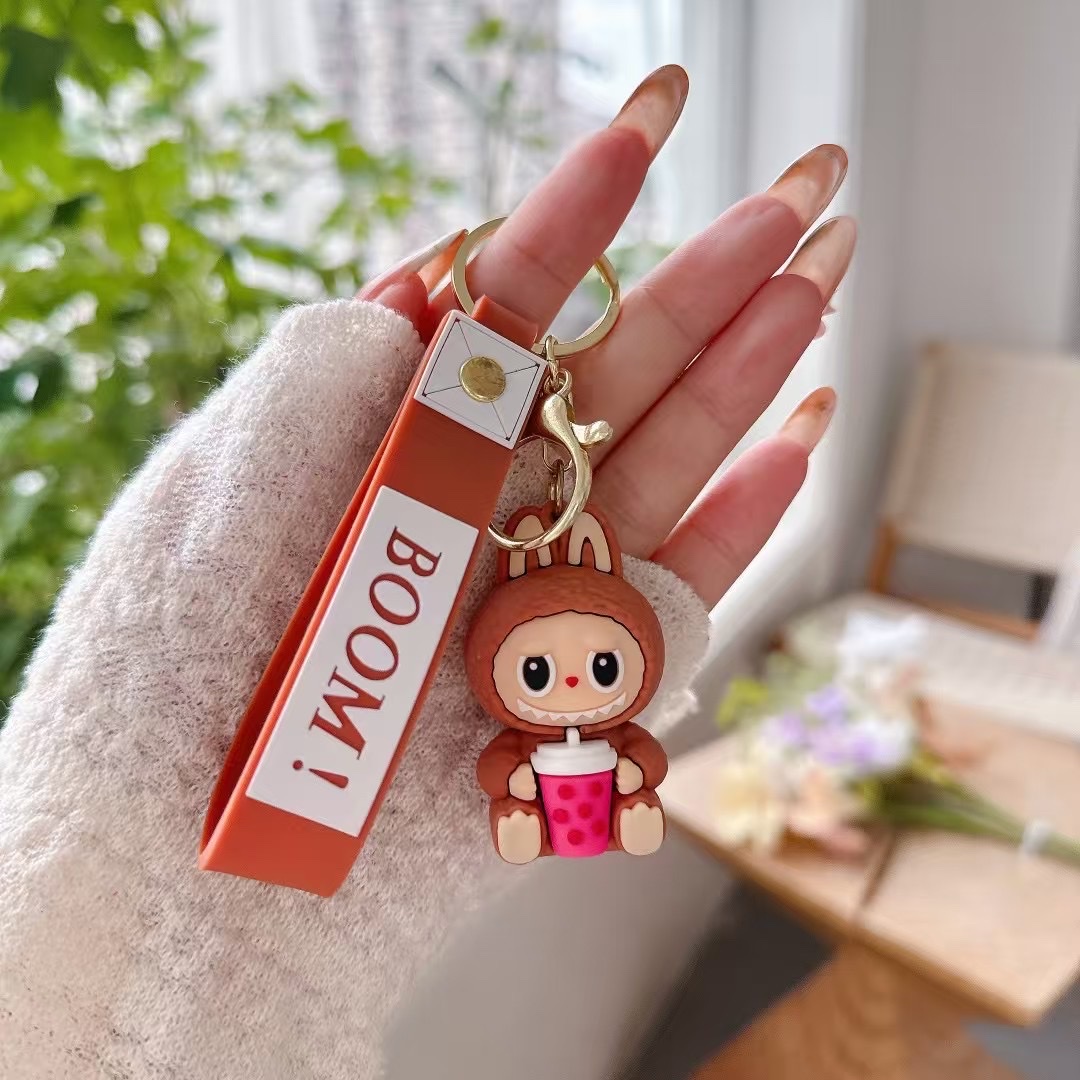 拉布布卡皮巴拉毛绒玩具 labubu可爱公仔抱枕娃娃生日礼物详情图1