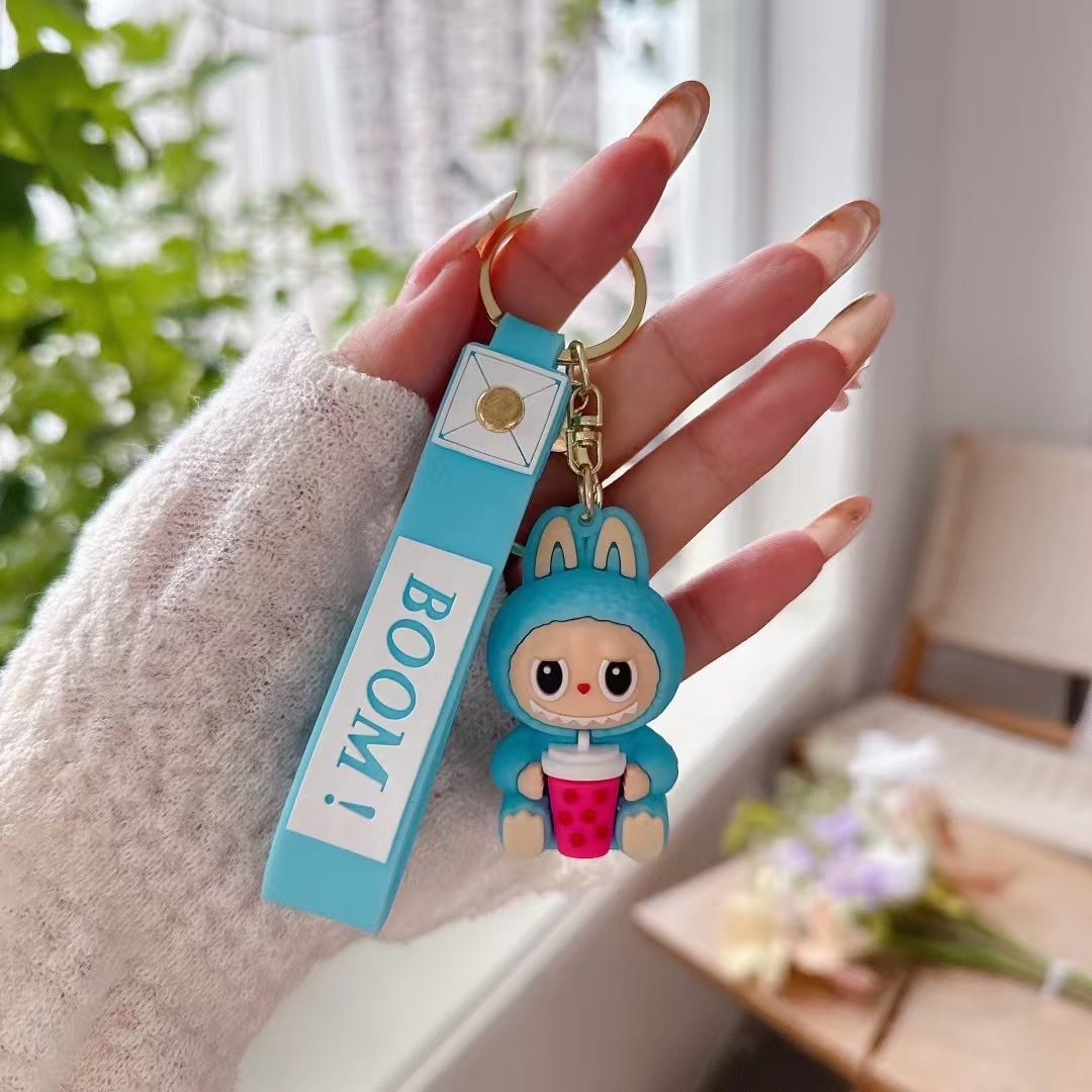 拉布布卡皮巴拉毛绒玩具 labubu可爱公仔抱枕娃娃生日礼物详情图1