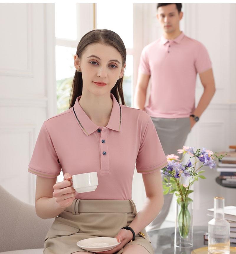 FG Cross-border Galaxy Ice Silk Series Lapel Polo Shirts, T-shirts, advertising Shirts, work Clothes Customization, Men's short-sleeved Casual Fashion Trend 9133 full figure