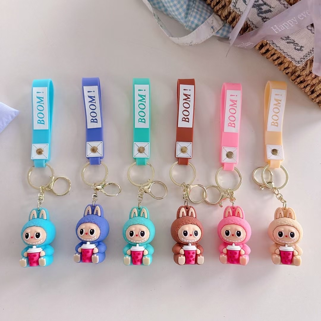 拉布布卡皮巴拉毛绒玩具 labubu可爱公仔抱枕娃娃生日礼物详情图2