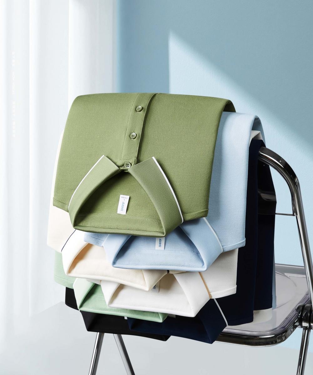 Customized FGf51 DuPont cotton single-sided lapel 7A antibacterial Polo shirt, advertising shirt, T-shirt, unisex texture, light, convenient, soft and smooth, custom logo. details Picture