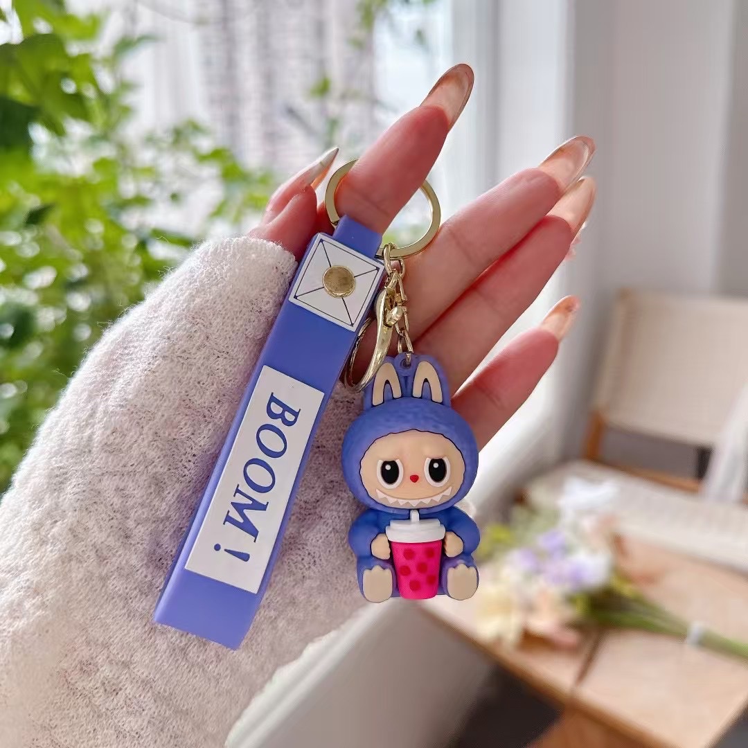 拉布布卡皮巴拉毛绒玩具 labubu可爱公仔抱枕娃娃生日礼物详情图3