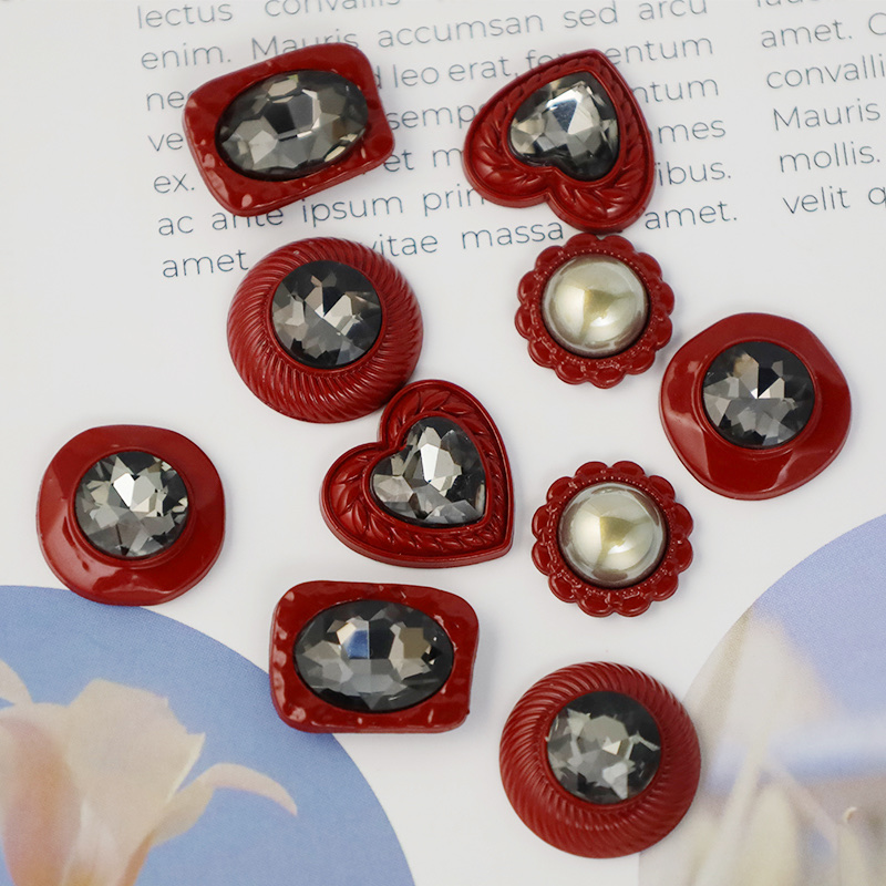 DIY phone case, shell five-pointed star bead jewelry, handcrafted material package, creative accessory decoration, grand and fashionable alloy accessory package, light and fresh color, high-end headwear, hair clips, hair bands, hair rings decorated with zinc alloy detail image 1