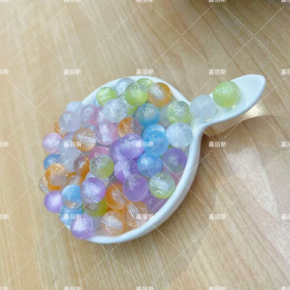 2025 Resin yu a color electroplating factory direct sales, wholesale and retail of jewelry sources details Picture