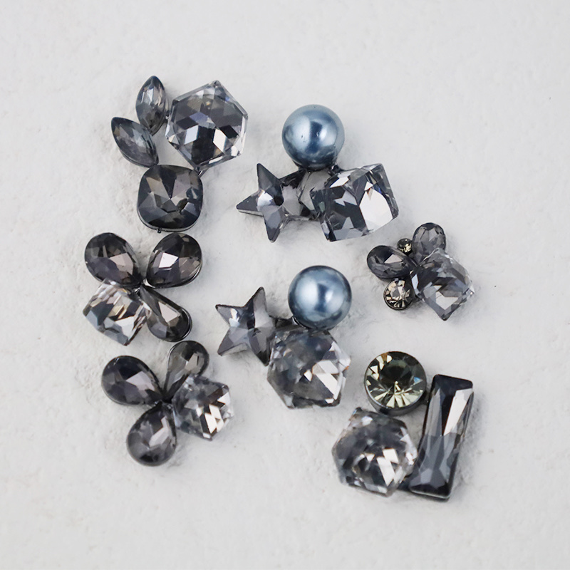 DIY shell five-pointed star bead jewelry, handcrafted materials, creative decorative accessories, zinc alloy, trendy and fashionable hair clips, hair bands, hair rings, hair clips, clothing accessories, decorative phone cases, color-preserving electroplating detail image 7